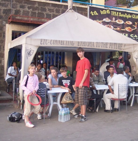 Cafe in Gondar
