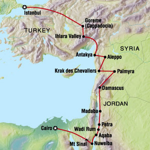 Cairo to Istanbul