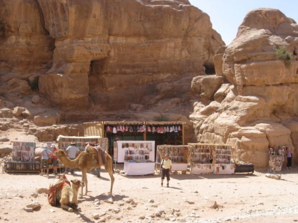 Stores in Petra