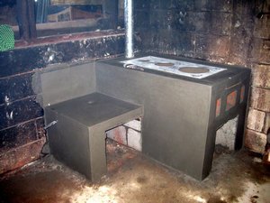1st Stove once completed