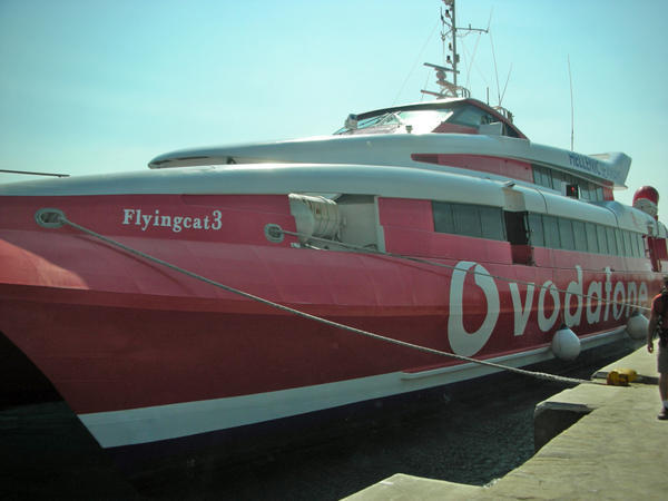 Catamaran to Mykonos