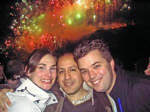 New Year's Edinburgh Castle Fireworks 