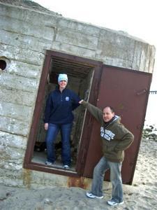 Ed, Greer and a bunker