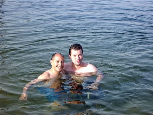 Swimming in the Nile...