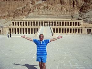 Ed at Hatshepsut