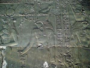 Hieroglypics at the Temple of Karnak