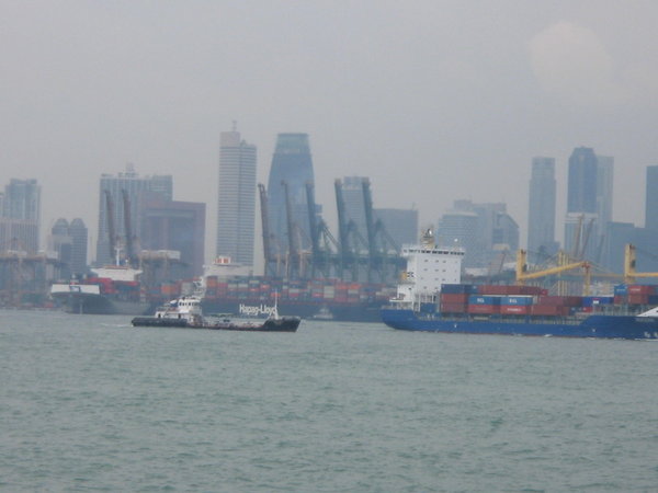 Singapore harbour