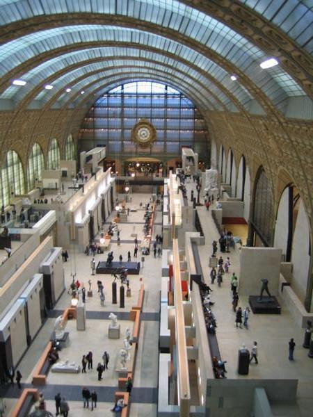 The main hall in Orsay