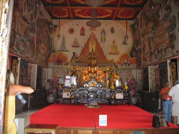 Temple interior