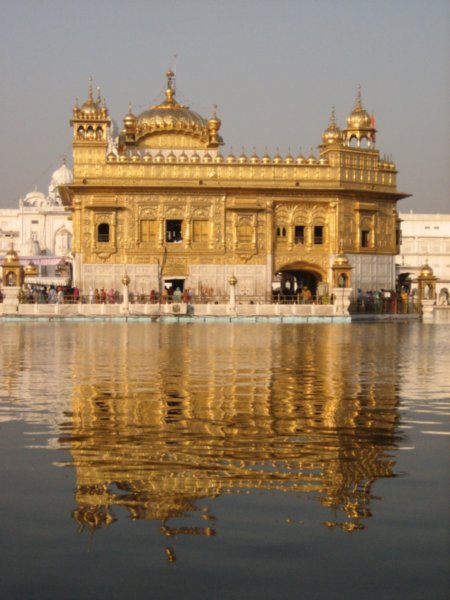The golden temple in its glory