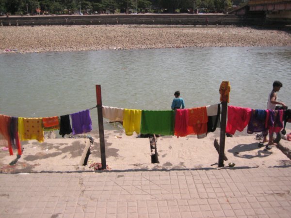 colorful saris