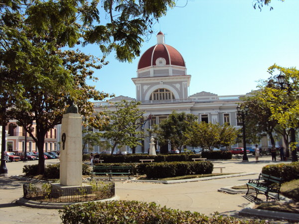 The town plaza Cienfuegos