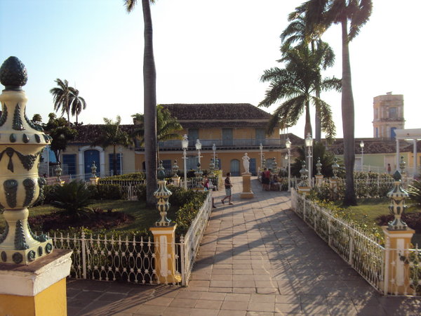 Trinidad town plaza