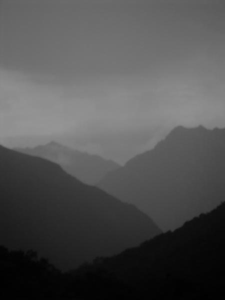 Valleys at dusk