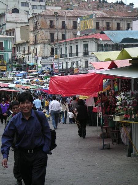 Markets in La Paz