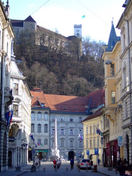 Below Ljubljana Castle