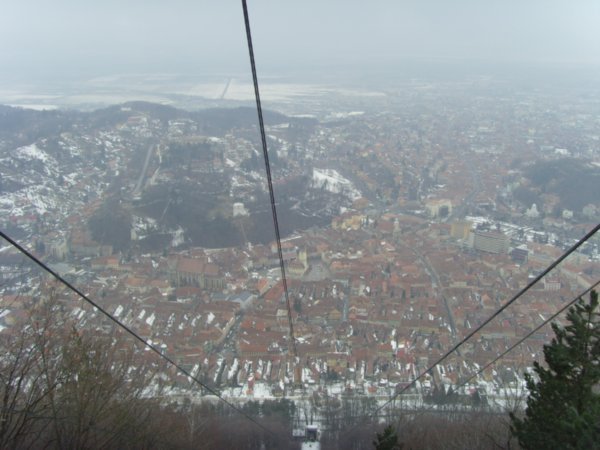 View from the cable car