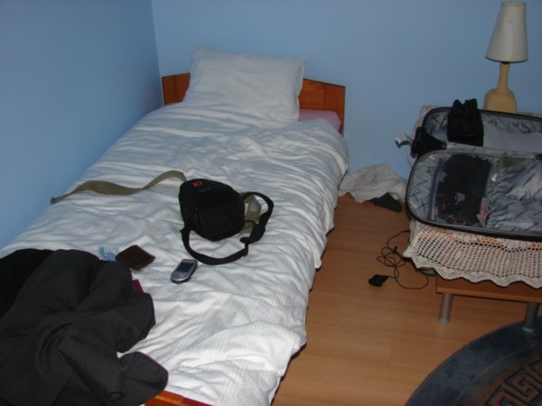 Ian's bed