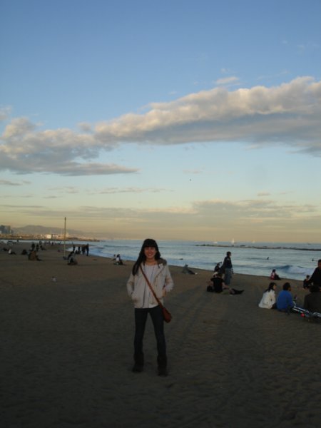 Me on  the beach