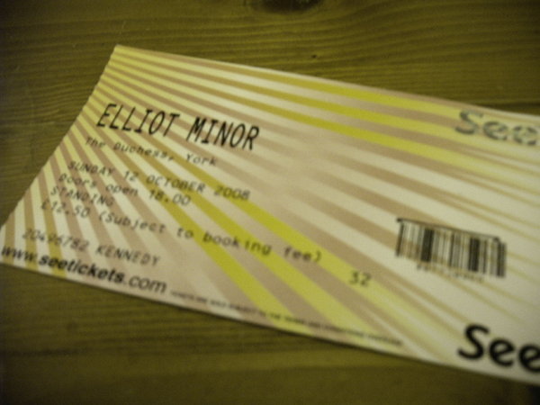Elliot Minor ticket