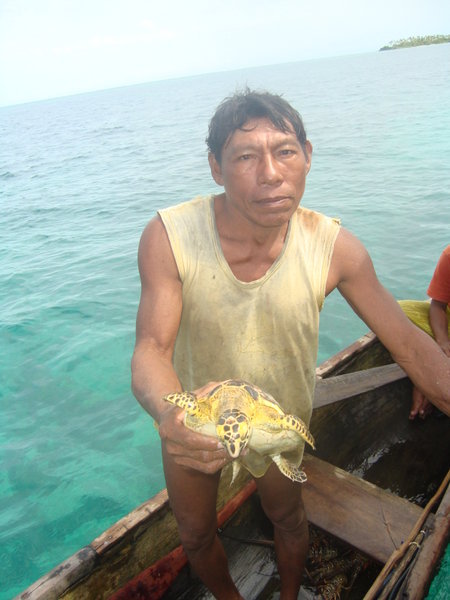 Kuna fisherman