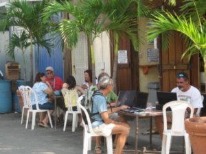 Café internet version Antilles