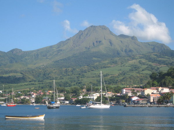 Martinique, St-Pierre, montagne Pelée