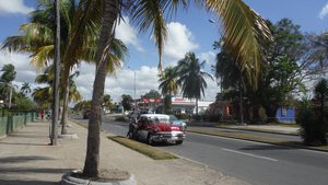 Boulevard à Cienfuegos.