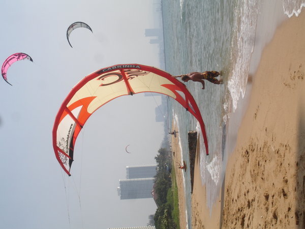 kite boarders
