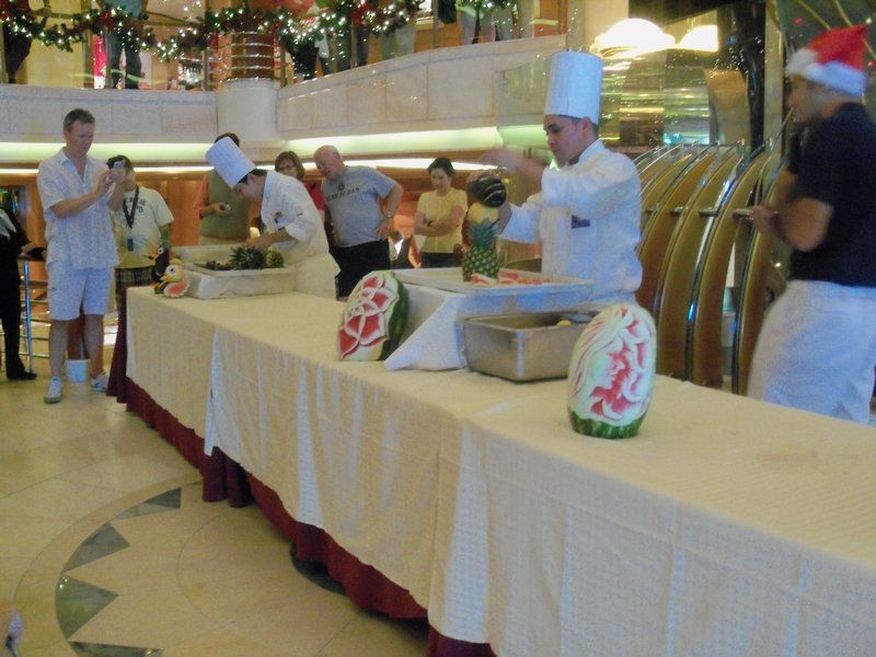 Chef carving competition