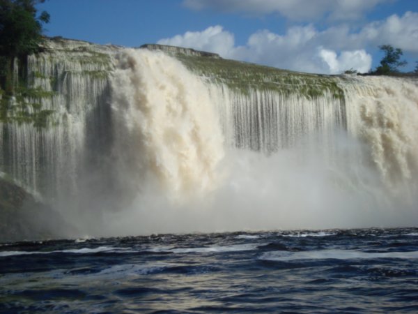 Waterfall in the laguna