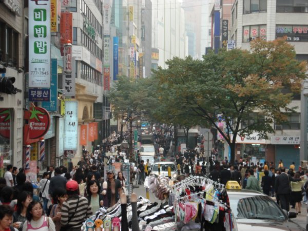 Seoul's a busy place
