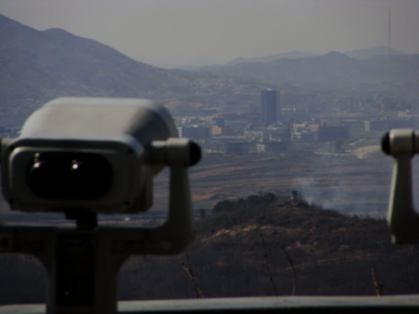 Kaesong, North Korea... from the Dora Observatory
