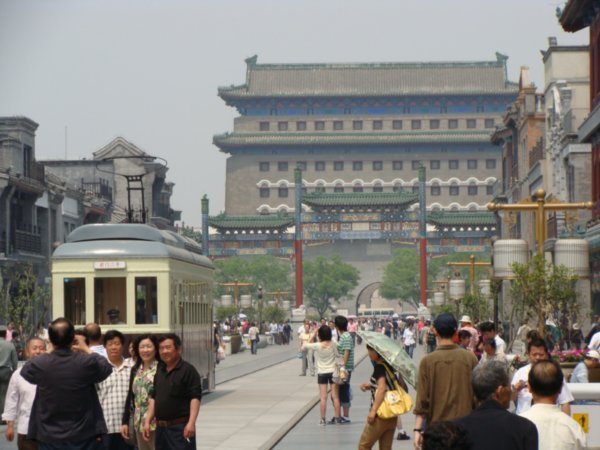 The new market behind Tian'anmen