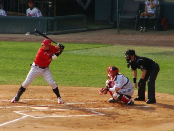 At the plate