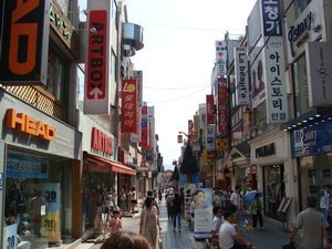 Chuncheon's Dalk Galbi Street