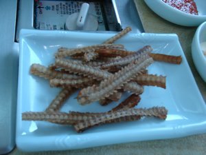 Not sure what these are... like spines that taste like chips