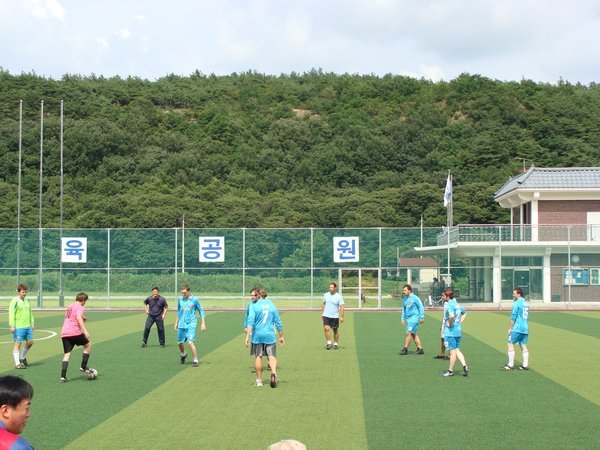 Yeoju foreigner soccer club's 4-3 OT win!