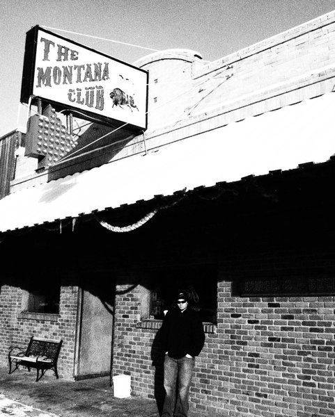 James loitering outside the Montana Club- good work