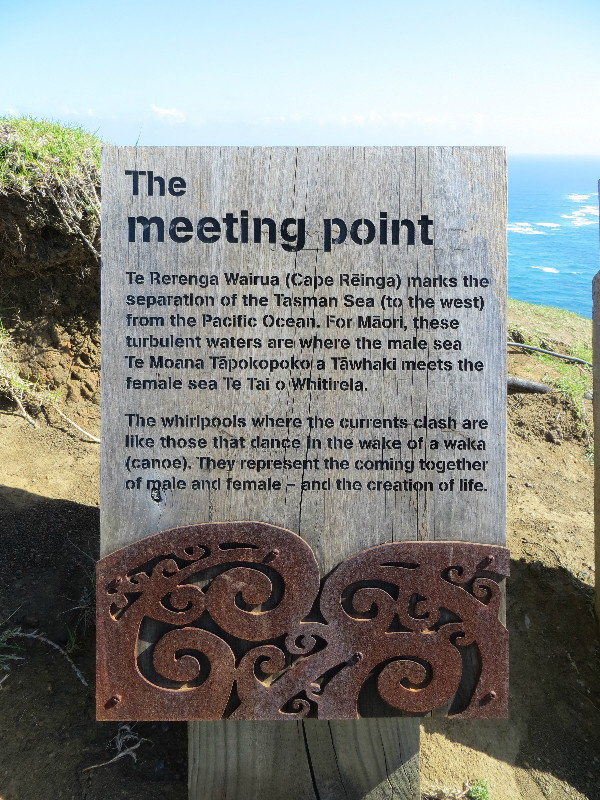 The Maori meeting point of two seas 