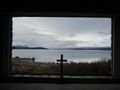View from the church at Lake Tekapo