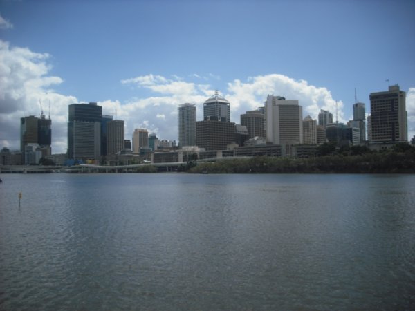 Brisbane view from southbank