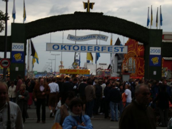 Oktoberfest Entrance!