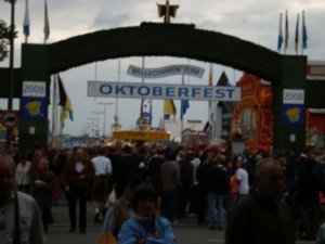 Oktoberfest Entrance!