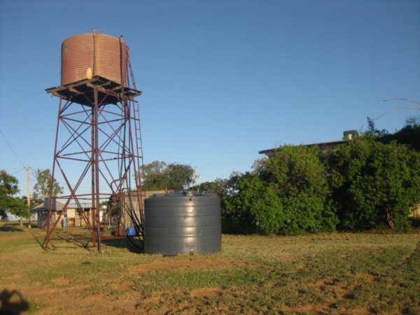 The water tank