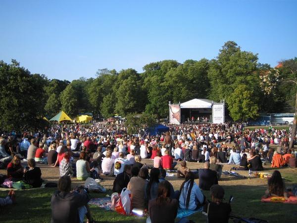 The music festival in Helsinki