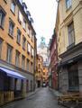 The streets of Stockholm