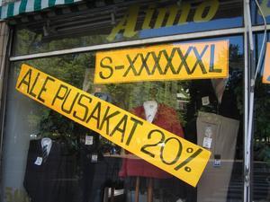 A funny sign in Turku