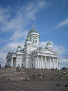 The very white Helsinki Cathedral