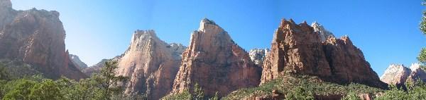 Court of the Patriarchs- Zion National Park